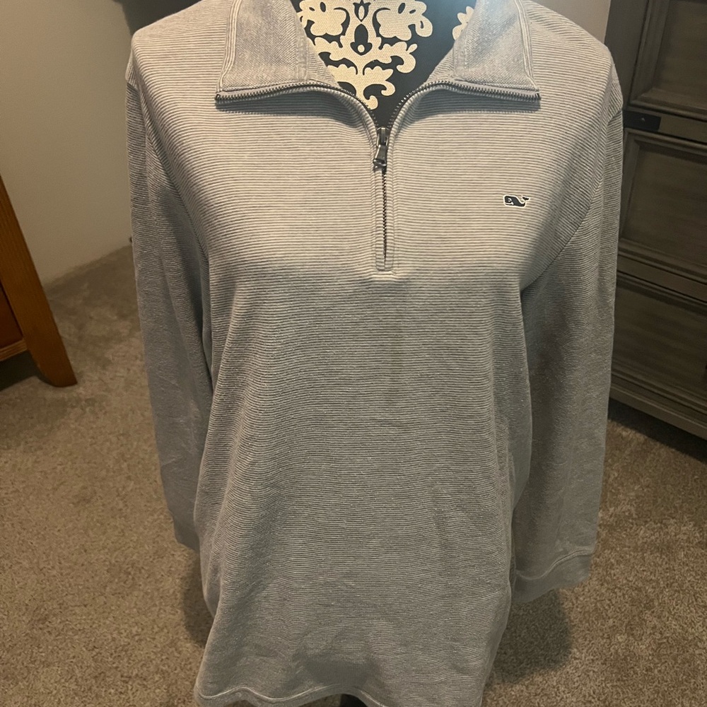 Vineyard Vines Half-Zip Sweater zip size Large